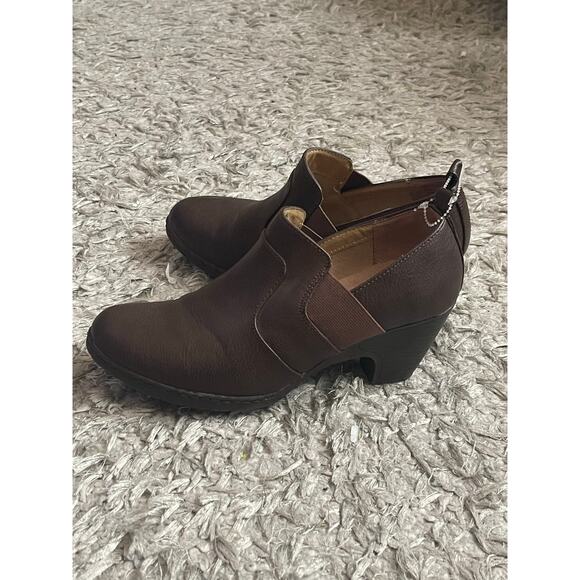 Croft & Barrow Ortholite Women's Brown Ankle Slip On Size 9 - Picture 6 of 11